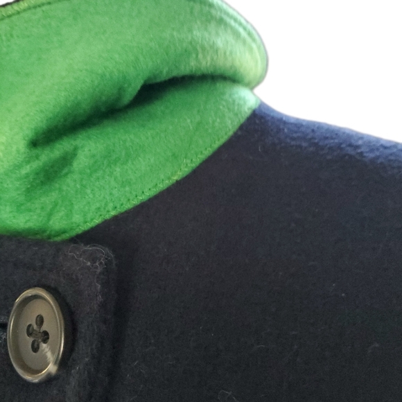 J. Crew Factory Midnight Pea Coat - Picture 4 of 9